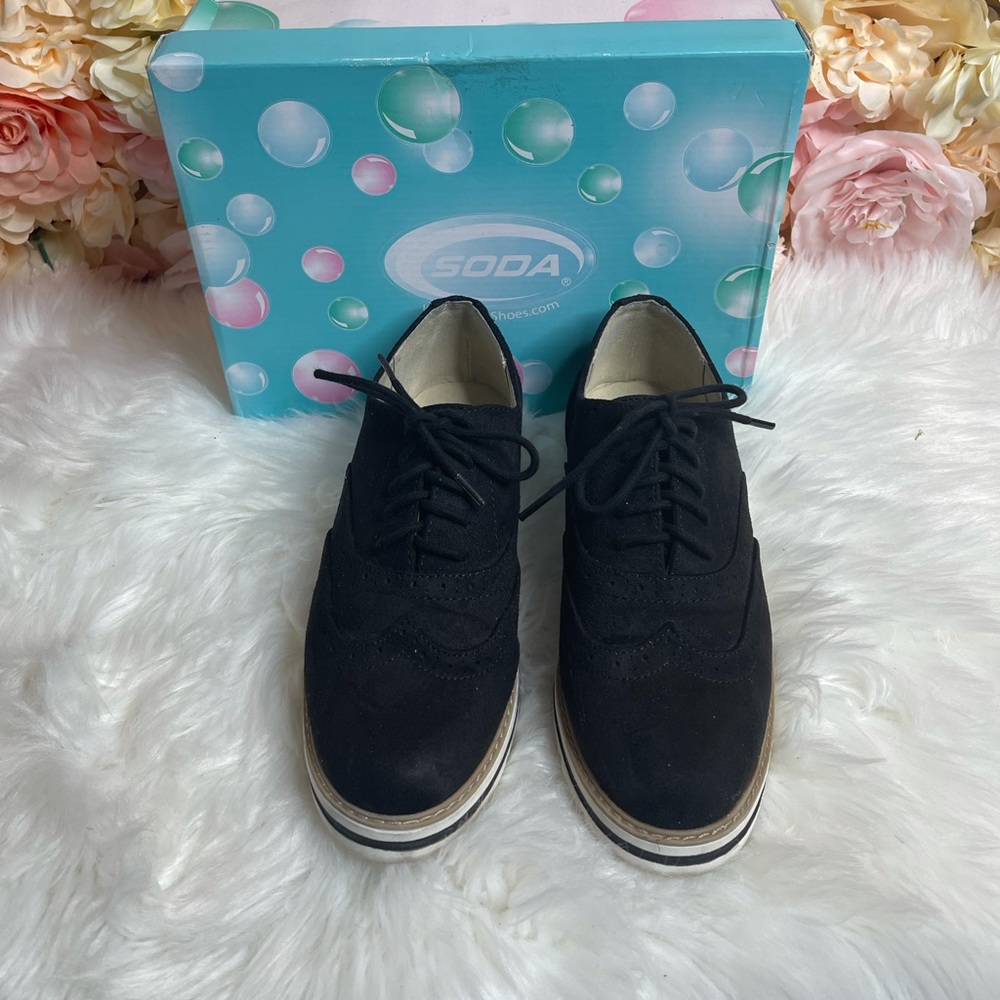 Soda Casino Shoes- Black
